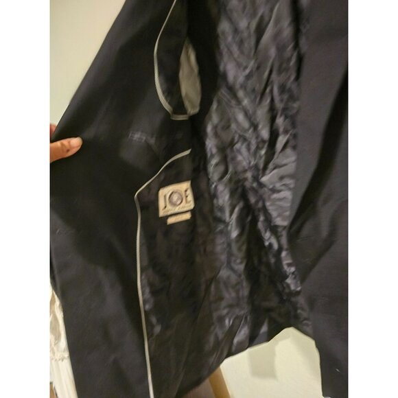 Joseph Abboud Black Suit Jacket Blazer Slim Fit Super 120s Wool Men's - Picture 5 of 9